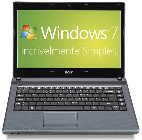Notebook Acer Core i3 500GB Windows 7