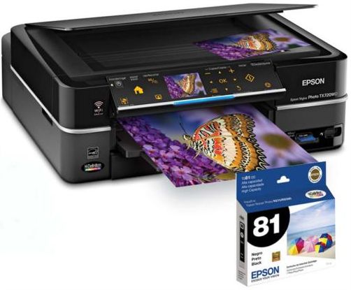 Multifuncional Epson Stylus Multifuncional Jato de Tinta Epson Stylus TX720WD