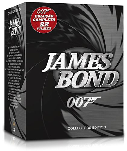 Coleção completa de DVDs do James Bond 007 Coleção completa de DVDs do James Bond 007