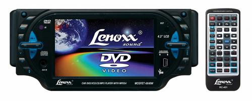DVD Player para carros com tela 4,3 Lenoxx