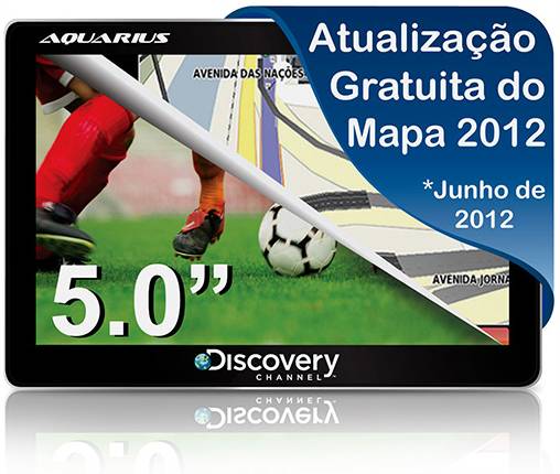 GPS com TV Digital Aquarius