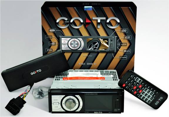 DVD Automotivo LCD 3 Antichoque Controle Remoto