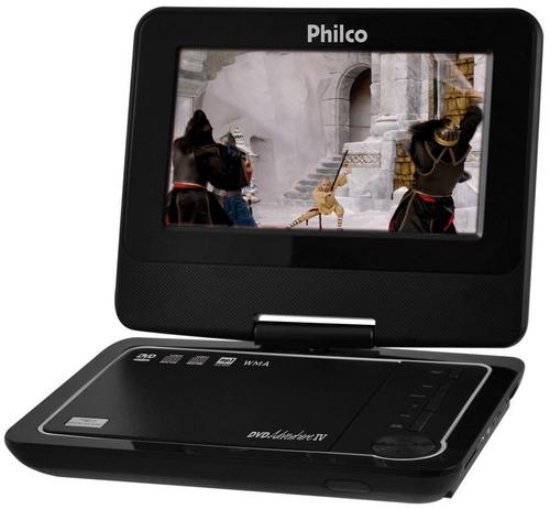 DVD Player Philco Tela 7 Widescreen Adventure