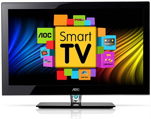 Smart TV LED Full HD 46 polegadas 120Hz HDMI USB AOC