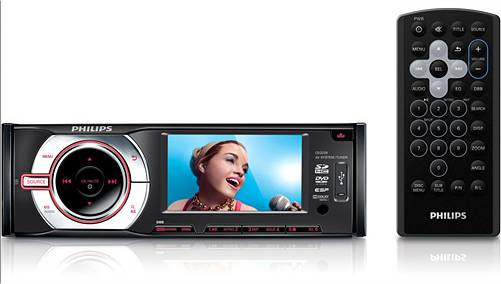 DVD Player Automotivo Flip Dow Philips