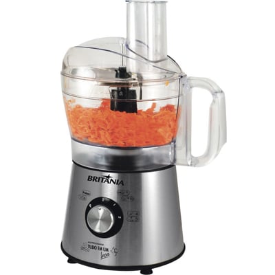 Multiprocessador Tudo em Um de Inox Britânia Multiprocessador Tudo em Um de Inox Britânia