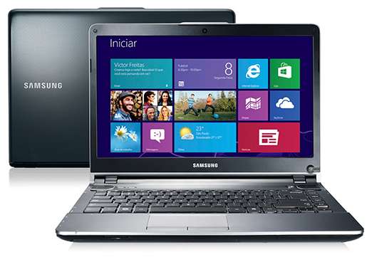 Notebook Samsung Intel Core i7 LED 14 Windows 8 500P4C-AD2