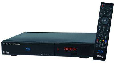 Blu-Ray Player Philco Blu-Ray Player Philco PHBD02 Full HD 1080p USB HDMI