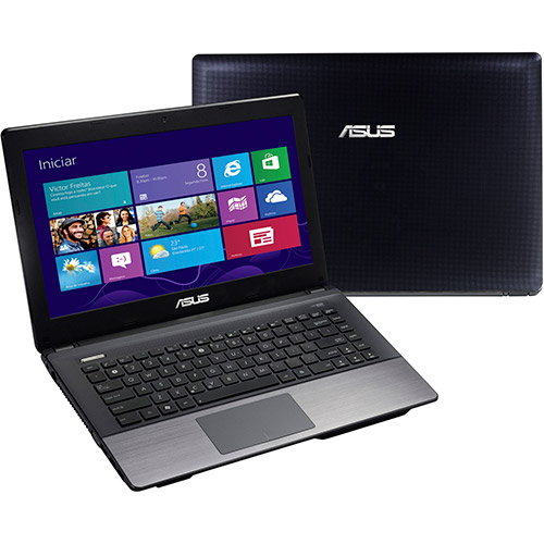 Notebook Asus Intel Core i7 8GB RAM 500GB HD LED 14 e Windows 8