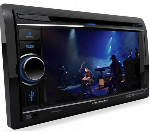 Central Multimídia Positron SP8960 Tela 6.2" DVD Touchscreen TV Digital GPS Bluetooth