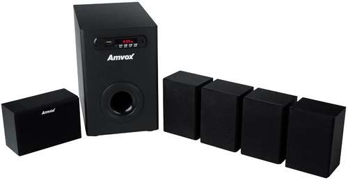 Home Theater Amvox AMT 900 5.1 Canais Subwoofer