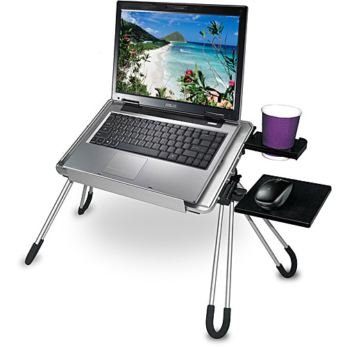 Mesa para Notebook em Alumínio LD05N E-Table Asys 