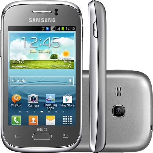Smartphone Samsung Galaxy Young Duos Dual Chip TV Digital 3G Wi-Fi GPS