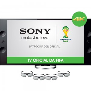 Smart TV 3D LED 55'' Sony XBR-55X905A 4K - 4 HDMI 3 USB 960hz Wi-fi 4 óculos 3D