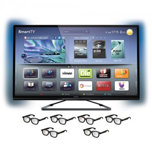 SmartTV LED 3D 46" Philips 46PFL5508 Full HD SmartTV LED 3D 46" Philips 46PFL5508 Full HD