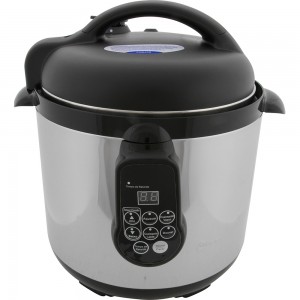 Panela de Pressão Elétrica 6L Fun Kitchen Inox