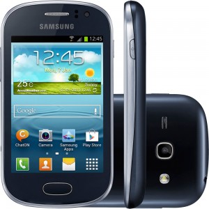 Smartphone Samsung Galaxy Fame Desbloqueado Vivo Grafite Android 4.1 3G Wi-Fi Câmera 5MP Memória Interna 4GB GPS Smartphone Samsung Galaxy Fame Desbloqueado Vivo Grafite Android 4.1 3G Wi-Fi Câmera 5MP Memória Interna 4GB GPS