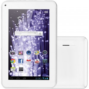 Tablet Multilaser PC7 - M7-S Android 4.1 Tela de 7" Wi-fi Memória de 4GB Branco 