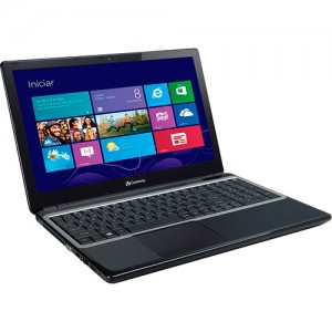 Notebook Gateway NE57007B com Intel Core i5 4GB 1TB LED 15,6" Windows 8