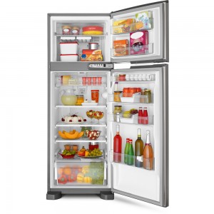 Geladeira Refrigerador Frost Free Brastemp Clean BRM39 352 Litros Inox