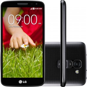 Smartphone Dual Chip LG G2 Mini D618 Desbloqueado Preto Android 4.4 3G Câmera 8MP 8GB