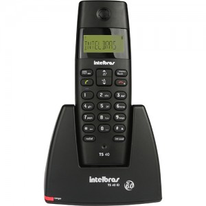 Telefone sem Fio Dect TS 40 C Base + Ramal – Intelbras