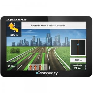 GPS Aquarius Discovery Channel 4.3" Slim Touch Screen GPS Aquarius Discovery Channel 4.3" Slim Touch Screen