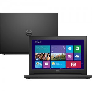 Notebook Dell Inspiron i14-3442-A30 com Intel Core i5 4GB 1TB LED 14" Windows 8.1 Notebook Dell Inspiron i14-3442-A30 com Intel Core i5 4GB 1TB LED 14" Windows 8.1