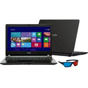 Notebook Ultrafino CCE U45B Intel Dual Core 4GB 500GB Tela LED 14" Windows 8.1 - Preto Notebook Ultrafino CCE U45B Intel Dual Core 4GB 500GB Tela LED 14" Windows 8.1 - Preto