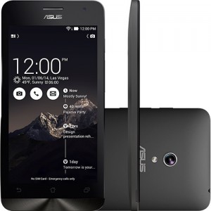 Smartphone Asus ZenFone 5 Dual Chip Desbloqueado Android 4.4 Tela 5" 8GB 3G Wi-Fi Câmera 8MP – Preto 