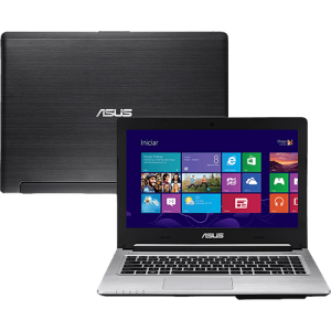 Ultrabook Asus S46CA Intel Core i7 6GB 1TB +24GB SSD LED 14" Windows 8 