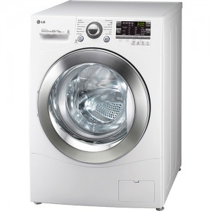 Lavadora e Secadora LG 6 Motion Painel Touch WD1485AT 8,5 Kg Branca