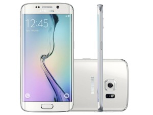 Samsung Galaxy S6 Edge Branco Desbloqueado 64GB 4G Android 5.0 Tela 5.1" Octa-Core Câmera 16MP