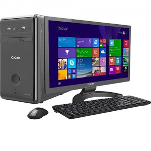 Computador CCE MP23 Intel Celeron Dual Core 2GB 320GB Windows 8.1 + Monitor 15,6 MC1505C Computador CCE MP23 Intel Celeron Dual Core 2GB 320GB Windows 8.1 + Monitor 15,6 MC1505C
