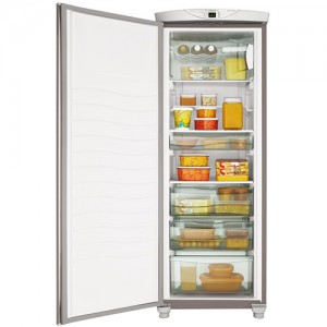 Freezer Vertical Brastemp BVR28 228 Litros Branco Frost Free Freezer Vertical Brastemp BVR28 228 Litros Branco Frost Free