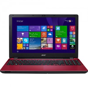 Notebook Acer E5-571-51AF Intel Core i5 4GB 1TB Tela LED 156 Windows 8.1 – Vermelho