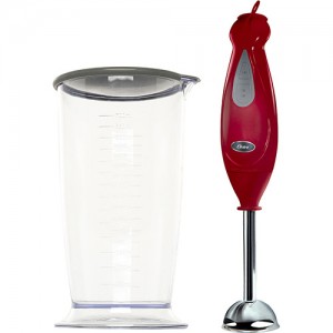 Mixer Oster Vermelho com Copo Haste Inox 2613