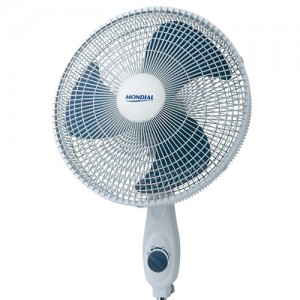 Ventilador de Mesa Mondial V-03 3 Velocidades Branco e Cinza