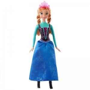 Boneca Frozen Princesa Anna Brilhante – Mattel