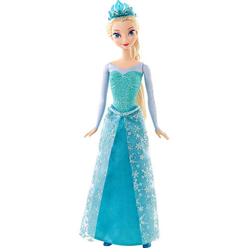 Boneca Frozen Princesa Elsa Brilhante – Mattel