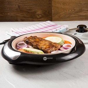 Grill Classic Fun Kitchen com Revestimento Cerâmico – Preto 