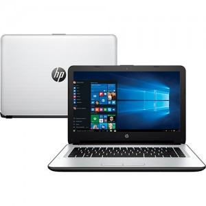 Notebook HP 14-ac111br Intel Core i3 4GB 1TB LED 14" Windows 10 – Prata