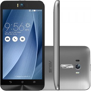Smartphone ASUS ZenFone Selfie Dual Chip Desbloqueado Android 5 Tela 5.5" 32GB 4G 13MP - Prata 