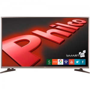Smart TV LED 43" Philco PH43E60DSGW Ultra HD 4K com Conversor Digital Integrado 3 HDMI 2 USB 60Hz Wi-Fi
