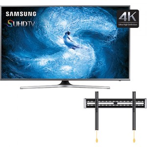 Smart TV Nano Cristal 60" Samsung 60JS7200 Ultra HD 4k com Conversor Digital 4 HDMI 3 USB Wi-Fi Função Games Quad Core 