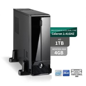 Computador 3green Triumph Business Desktop Intel Dualcore 2.41ghz 4gb Ddr3 Hd 1tb Serial Preto