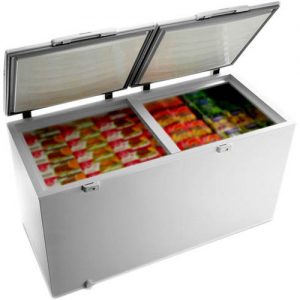 Freezer Horizontal Electrolux 2 Portas Dupla Ação H500C 477 Litros Branco