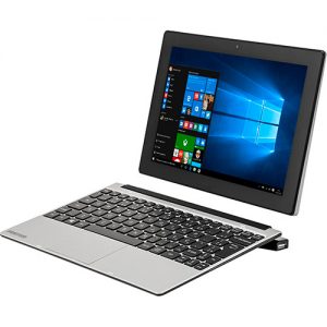 Notebook 2 em 1 Positivo Duo ZX3040 Intel Atom Quad Core 1GB 16GB Tela LED 10" W10 – Prata