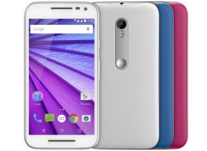 Smartphone Motorola Moto G 3ª Geração Colors HDTV XT1544 Preto Dual Chip Android 5.1.1 Lollipop Wi-Fi 4G Tela 5" + 2 Capas Traseiras