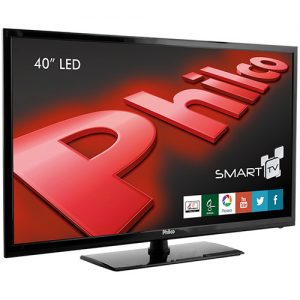 TV LED 40 Philco PH40R86DSGW Full HD com Função Smart Conversor Digital 2 HDMI 1 USB Wi-Fi 60Hz